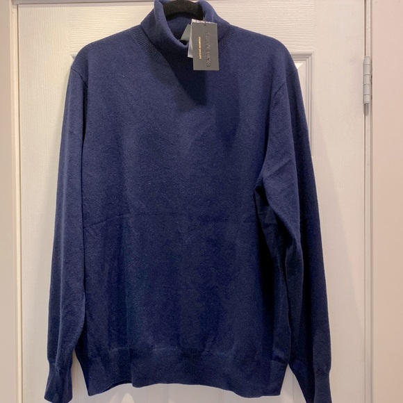 State cashmere turtleneck Sz XXL NWT 30 % cashmere - Picture 2 of 8